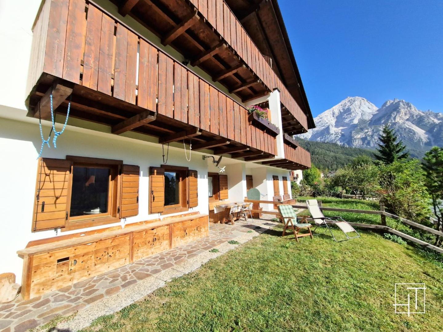 Ht - Ciasa Dahu Cortina Escape Apartamento San Vito di Cadore Exterior foto